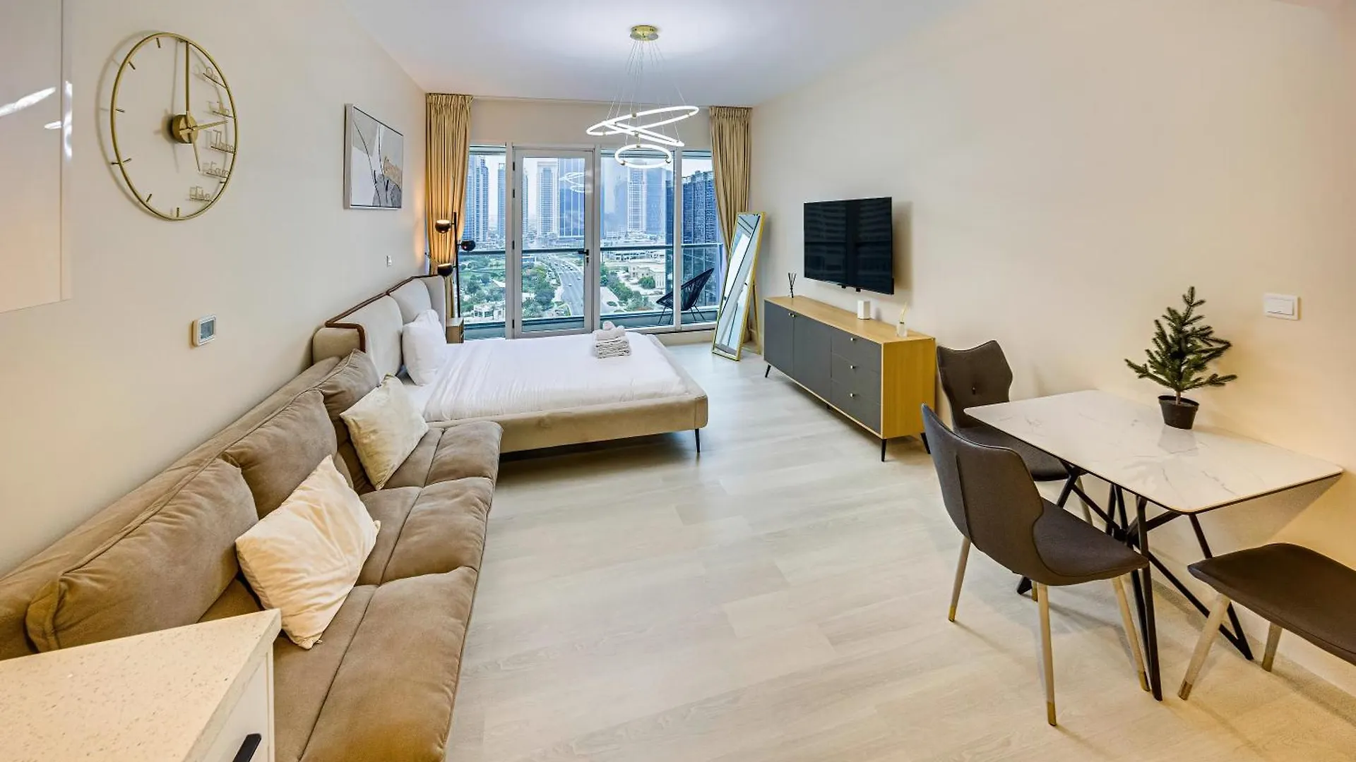 Cozy Studio In Arch Tower Jlt 두바이 아파트